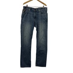 Ariat Jeans Men 35 x 36 Blue M4 Relaxed Straight Leg
